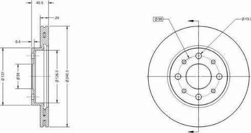 Remy RAD1041C - Kočioni disk www.molydon.hr