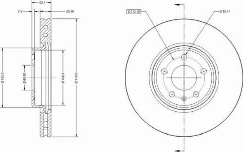 Remy RAD1062C - Kočioni disk www.molydon.hr