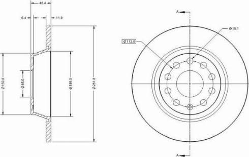 Remy RAD1005C - Kočioni disk www.molydon.hr