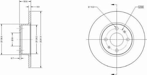 Remy RAD1088C - Kočioni disk www.molydon.hr