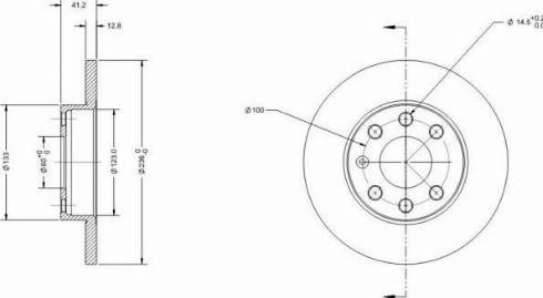 Remy RAD1082C - Kočioni disk www.molydon.hr