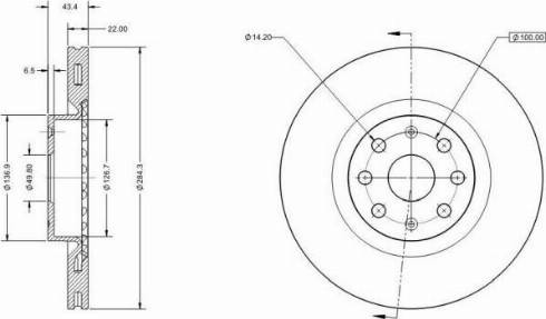 Remy RAD1150C - Kočioni disk www.molydon.hr