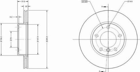 Remy RAD1111C - Kočioni disk www.molydon.hr