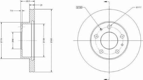 Remy RAD1189C - Kočioni disk www.molydon.hr