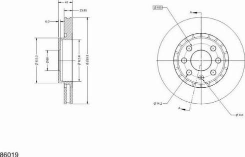 Remy RAD1175C - Kočioni disk www.molydon.hr