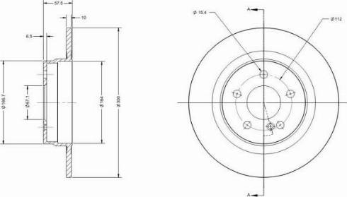 Remy RAD1173C - Kočioni disk www.molydon.hr