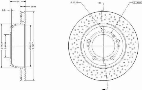 Remy RAD1356C - Kočioni disk www.molydon.hr