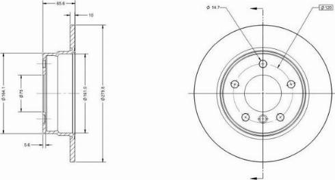 Remy RAD1380C - Kočioni disk www.molydon.hr