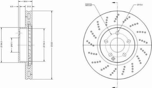 Remy RAD1330C - Kočioni disk www.molydon.hr