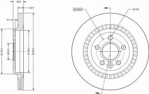 Remy RAD1371C - Kočioni disk www.molydon.hr