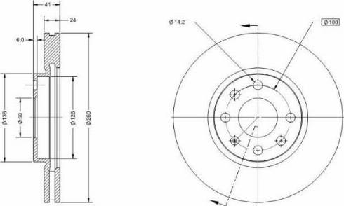 Remy RAD1208C - Kočioni disk www.molydon.hr