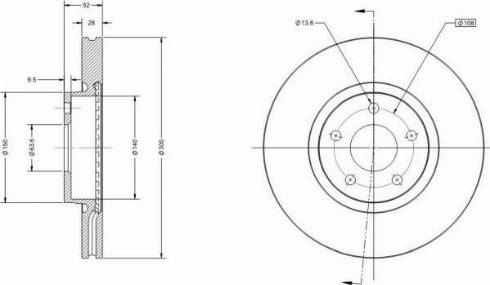 Remy RAD1215C - Kočioni disk www.molydon.hr