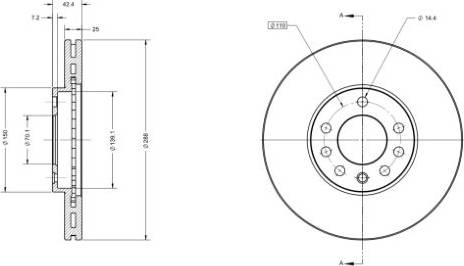 Remy RAD1220C - Kočioni disk www.molydon.hr