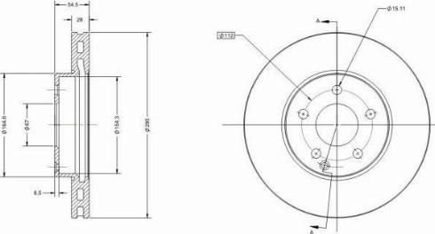 Remy RAD1279C - Kočioni disk www.molydon.hr