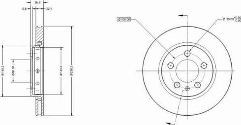 Remy RAD1791C - Kočioni disk www.molydon.hr