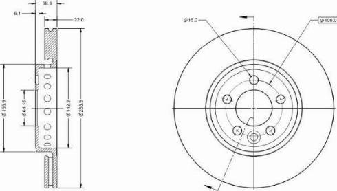 Remy RAD1737C - Kočioni disk www.molydon.hr