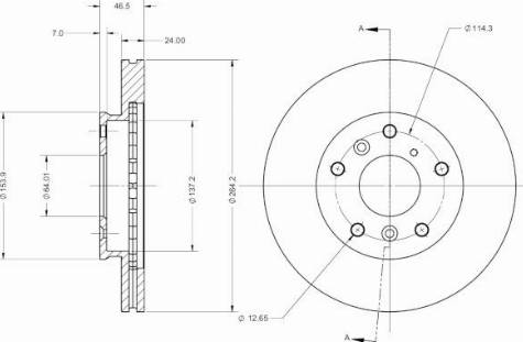 Remy RAD2500C - Kočioni disk www.molydon.hr