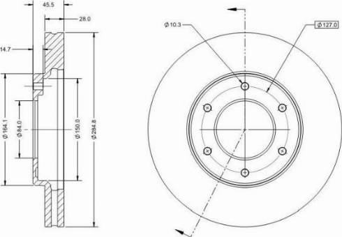 Villar 628.2112 - Kočioni disk www.molydon.hr