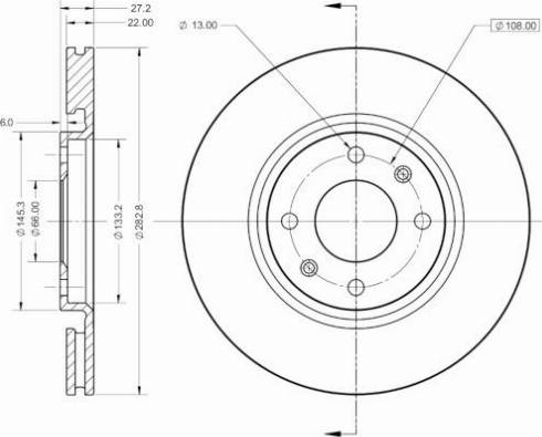 Remy RAD2080C - Kočioni disk www.molydon.hr