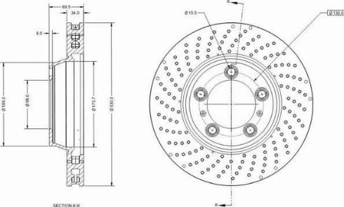 Remy RAD2194C - Kočioni disk www.molydon.hr