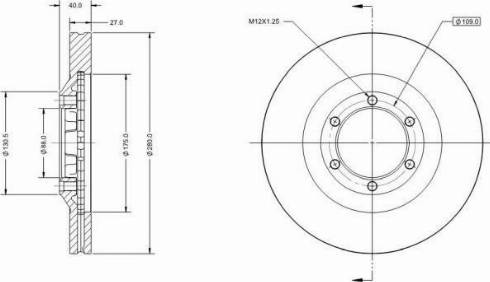 Remy RAD2155C - Kočioni disk www.molydon.hr