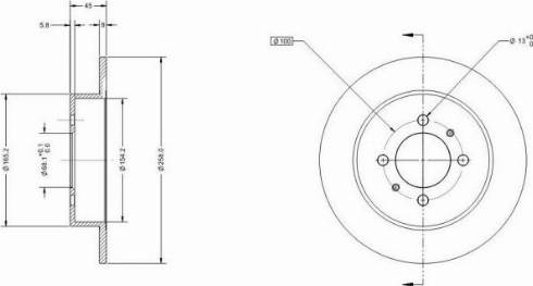 Remy RAD2167C - Kočioni disk www.molydon.hr