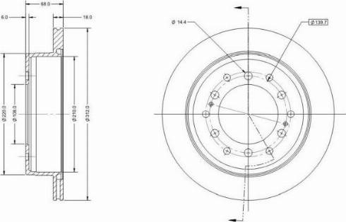 Remy RAD2138C - Kočioni disk www.molydon.hr