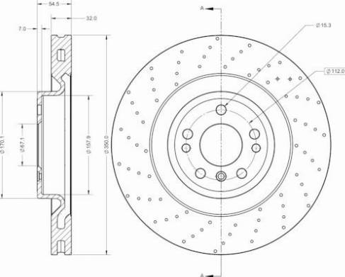 Remy RAD2207C - Kočioni disk www.molydon.hr