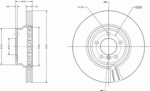 Remy RAD2230C - Kočioni disk www.molydon.hr