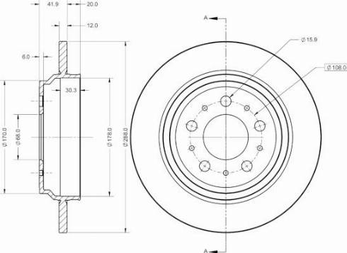 Remy RAD2751C - Kočioni disk www.molydon.hr