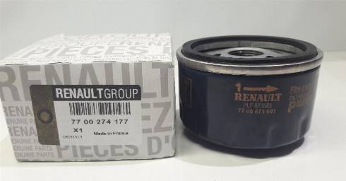 RENAULT 77 00 274 177 - Filter za ulje www.molydon.hr