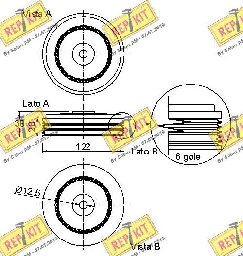 REPKIT RKT9095 - Remenica, radilica www.molydon.hr