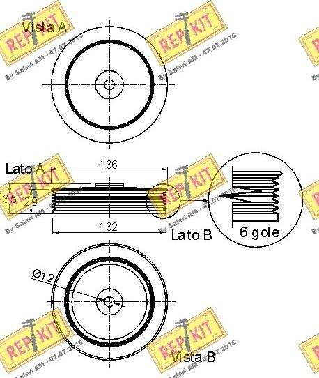 REPKIT RKT9024 - Remenica, radilica www.molydon.hr