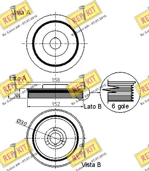 REPKIT RKT9028 - Remenica, radilica www.molydon.hr