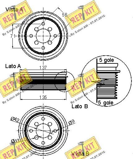 REPKIT RKT9075 - Remenica, radilica www.molydon.hr