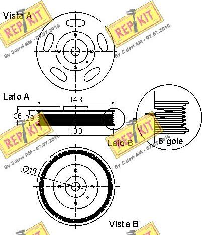 REPKIT RKT9186 - Remenica, radilica www.molydon.hr