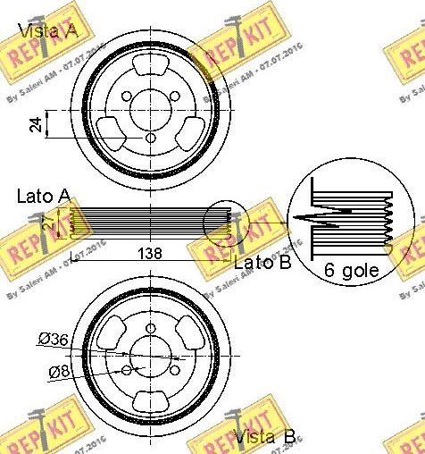 REPKIT RKT9187 - Remenica, radilica www.molydon.hr