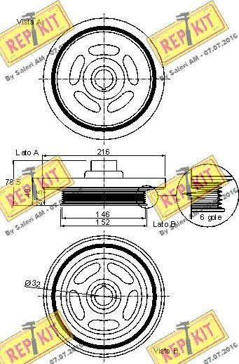 REPKIT RKT9133 - Remenica, radilica www.molydon.hr