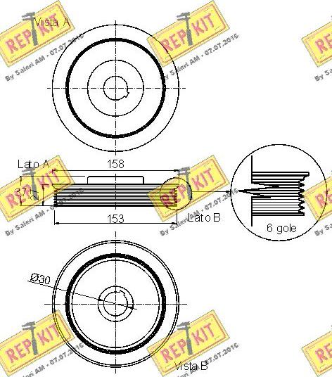 REPKIT RKT9128 - Remenica, radilica www.molydon.hr