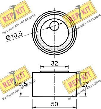 REPKIT RKT1426 - Natezač, zupčasti remen  www.molydon.hr