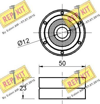 REPKIT RKT1536 - Vodeći valjak , zupčasti remen  www.molydon.hr