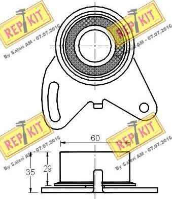 REPKIT RKT1532 - Natezač, zupčasti remen  www.molydon.hr