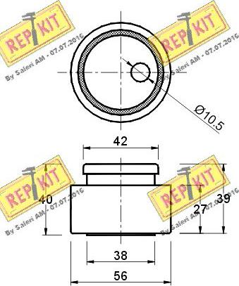 REPKIT RKT1034 - Natezač, zupčasti remen  www.molydon.hr