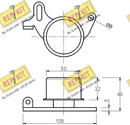 REPKIT RKT1020 - Natezač, zupčasti remen  www.molydon.hr