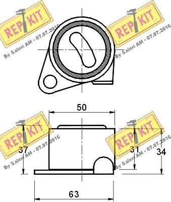 REPKIT RKT1105 - Natezač, zupčasti remen  www.molydon.hr