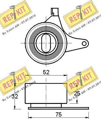 REPKIT RKT1320 - Natezač, zupčasti remen  www.molydon.hr