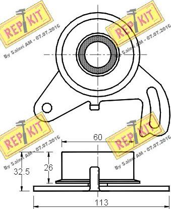 REPKIT RKT1327 - Natezač, zupčasti remen  www.molydon.hr