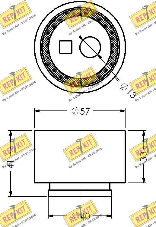 REPKIT RKT1246 - Natezač, zupčasti remen  www.molydon.hr