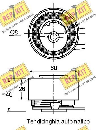 REPKIT RKT3163 - Natezač, zupčasti remen  www.molydon.hr