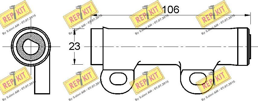 REPKIT RKT3292 - Prigusivac vibracija, zupčasti remen  www.molydon.hr